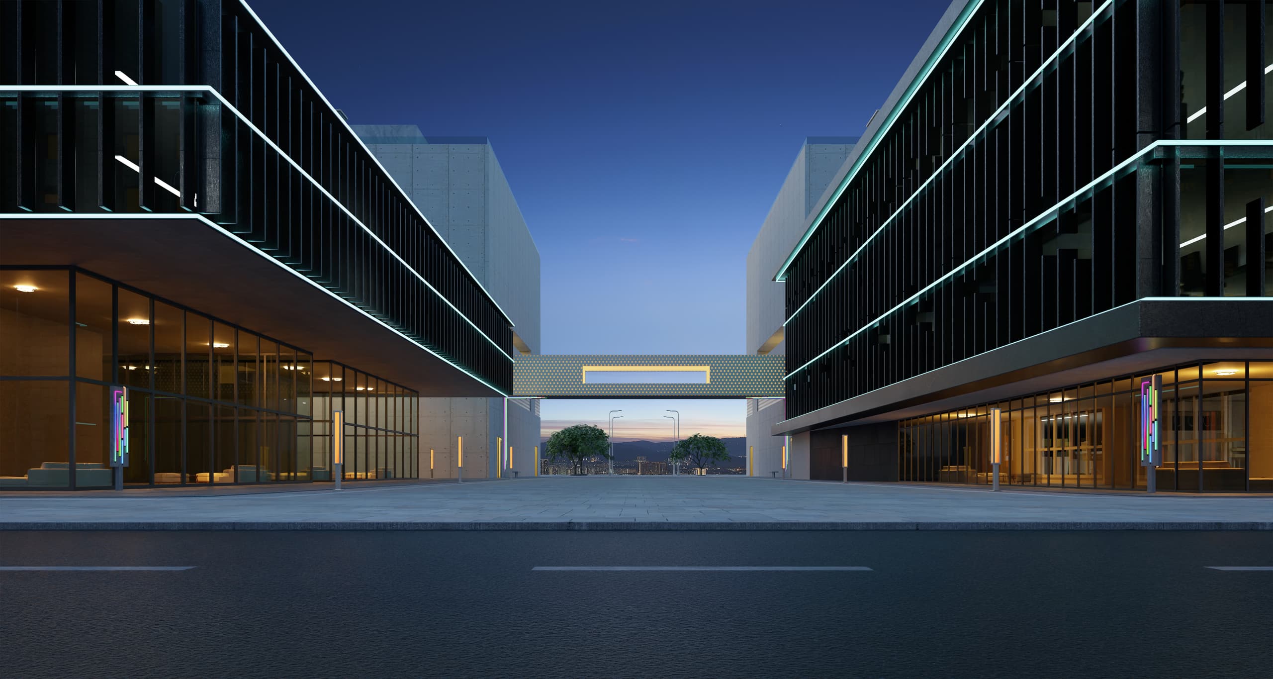 통합보안 컨설팅/진단을 도입 한 공공기관 건물 이미지 전경