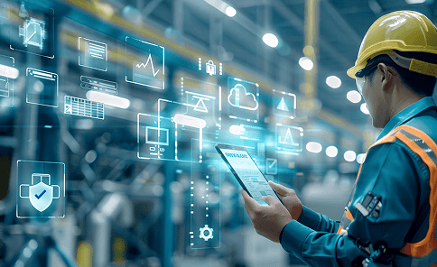 안전관리 플랫폼을 통해 법적 증적 관리 및 산업 현장 안전 서비스